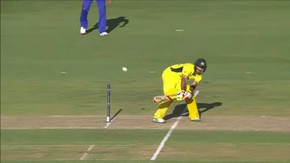 Logo of Maxwell's ridiculous six against Afghanistan