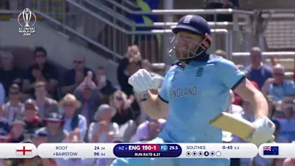 CWC19: ENG v NZ - Jonny Bairstow century highlights