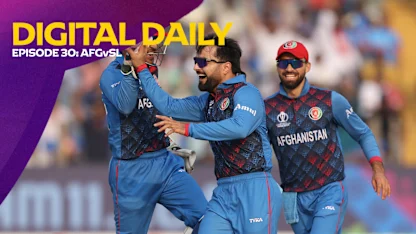 Logo of Afghanistan stay in the hunt with resounding win over Sri Lanka | Digital Daily: Episode 30 | CWC23