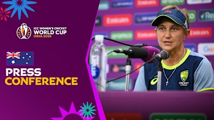 Australia coach in awe of Alana King | Post-match Press Conference | CWC25