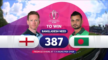 CWC19: ENG v BAN - Match highlights