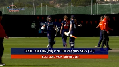 Logo of ICC Women's T20 World Cup Europe Qualifier: Ned v Sco – Scotland beat Netherlands in the Super Over