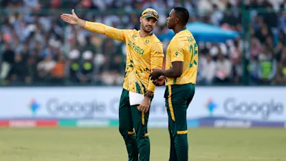 LIVE: South Africa deal early blows to UAE