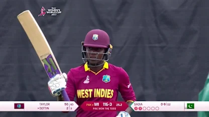 Logo of #WWC17 WI v PAK - Stafanie Taylor Innings