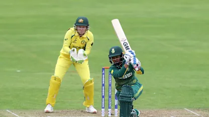 Logo of Trisha Chetty scored a sublime 37 before getting run out.