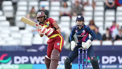 LIVE: Scotland keep West Indies in check