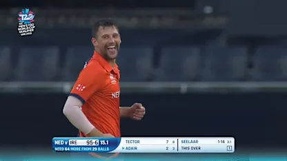 T20WCQ: IRE v NED – Seelaar gets two in two
