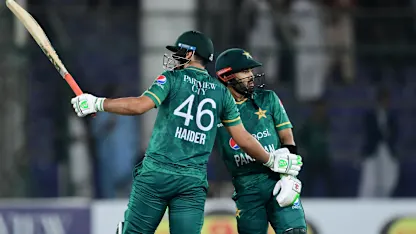 Rizwan and Haider set-up record-breaking win for Pakistan | ICC