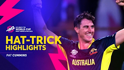 Logo of Pat Cummins secures back-to-back hat-tricks | T20WC 2024