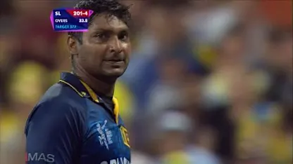Kumar Sangakkara Wicket – AUS vs SL | ICC Cricket World Cup, 2015 | ICC