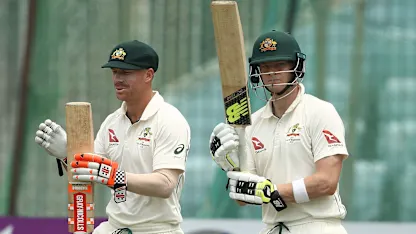 Logo of Steve Smith and David Warner