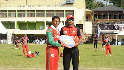 Logo of Oman v Canada Final. © ICC/EDDIE CHICCO