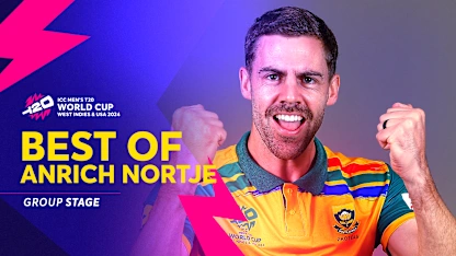 Logo of Best of Anrich Nortje in the Group Stage | T20WC 2024
