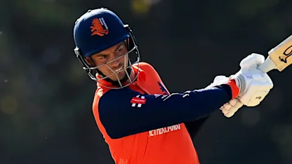 Logo of Scott Edwards fifty steers Netherlands to victory | CWC23 Qualifier
