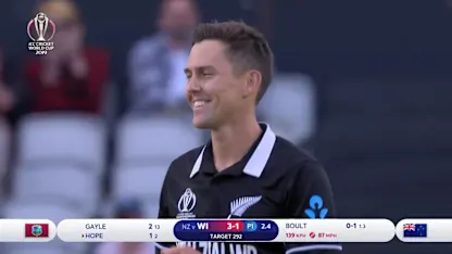CWC19: WI v NZ - Boult's 4/30