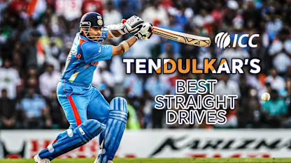 Logo of Some of Sachin Tendulkar's finest straight drives