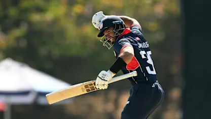 Logo of Shayan Jahangir on his rousing ton and ultimate goal with the USA | CWC23 Qualifier