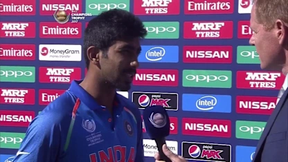 #CT17 IND v SA - Player of the Match - Jasprit Bumrah