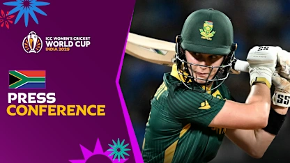 Wolvaardt proud of South Africa's efforts | Post-Match Press Conference | CWC25