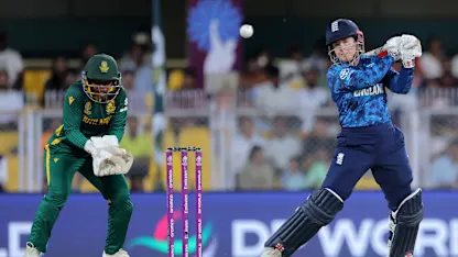 LIVE: England begin steady with 70 to chase in CWC25 clash