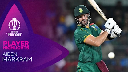 Logo of Markram masterclass steers South Africa toward victory | CWC23