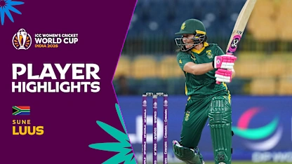 Sune Luus' fiery knock | Player Highlights | CWC25