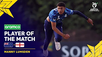 Lumsden five-wicket haul guides England to win | POTM Highlights | U19 CWC 2026
