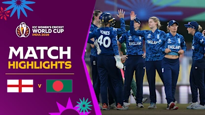 England edge past Bangladesh in a hard-fought tussle | Match Highlights | CWC25