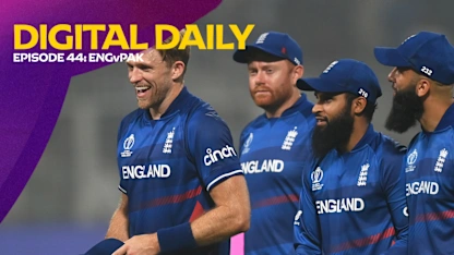 Logo of England clinch Champions Trophy berth with win over Pakistan | Digital Daily: Episode 44 | CWC23
