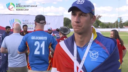 WCL 2, Final: Namibia  v Oman – Post-match interviews