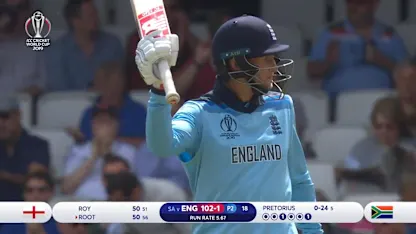 CWC19: Eng v SA – Joe Root, 51 (59)