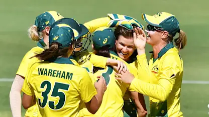 Logo of Jonassen, Wareham star as Australia complete 3-0 sweep of West Indies