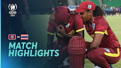 West Indies miss out on qualification despite win over Thailand | Match Highlights | WCWCQ 2025