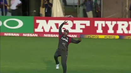 Logo of Sean Williams' great knock comes to an end