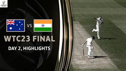 Logo of Day 2 Highlights: Australia in control after India's top-order crumbles | WTC23 Final