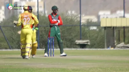 WCL Div 3 – Uganda's Dinesh Nakrani scores a half-century against Kenya