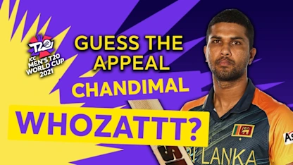Logo of 'Whozattt?': Dinesh Chandimal guesses wicket appeals