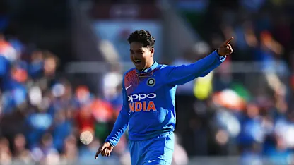 Kuldeep Yadav rocketed up to sixth in the bowling rankings