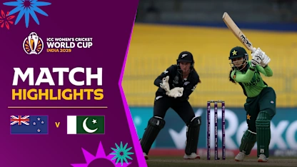 An impressive White Ferns display before rain abandons play | Match Highlights | CWC25