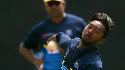 Logo of Akila Dananjaya reported for suspect bowling action