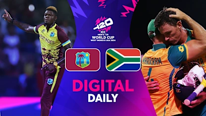 Logo of South Africa go unbeaten into semi-finals | Digital Daily | WI v SA | T20WC 2024