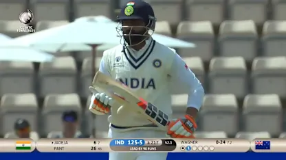 Jadeja clips one smartly for four | WTC21 Final | Ind v NZ
