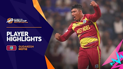 Gudakesh Motie’s spin does the damage | Player Highlights | T20WC 2026