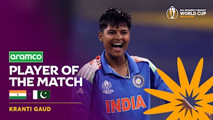 Kranti Gaud's sizzling spell helps India to a win | Aramco POTM Highlights | CWC25
