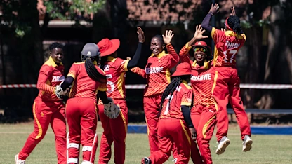 Logo of Zimbabwe Women celebrate