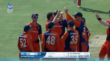 T20WCQ: NED v UAE – Netherlands seal T20WC qualification