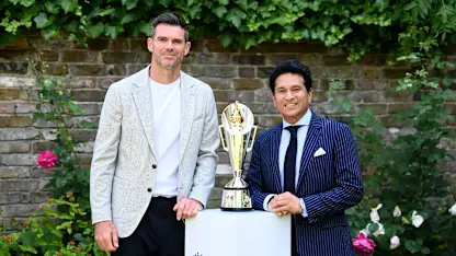 Logo of Anderson-Tendulkar Trophy unveiled for England-India Tests
