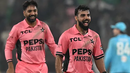 Shadab the hero as Pakistan break 51-year record in run chase