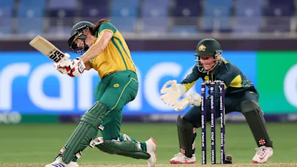 Logo of Brits goes out of the ground | SF 1 | WT20WC 2024