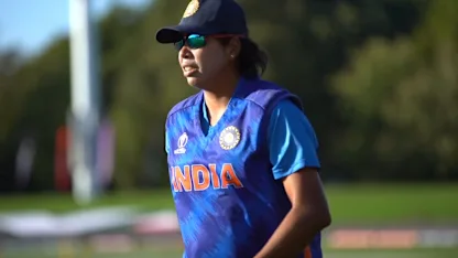 Logo of Goswami on untimely injury and India’s fightback | IND v SA | CWC22